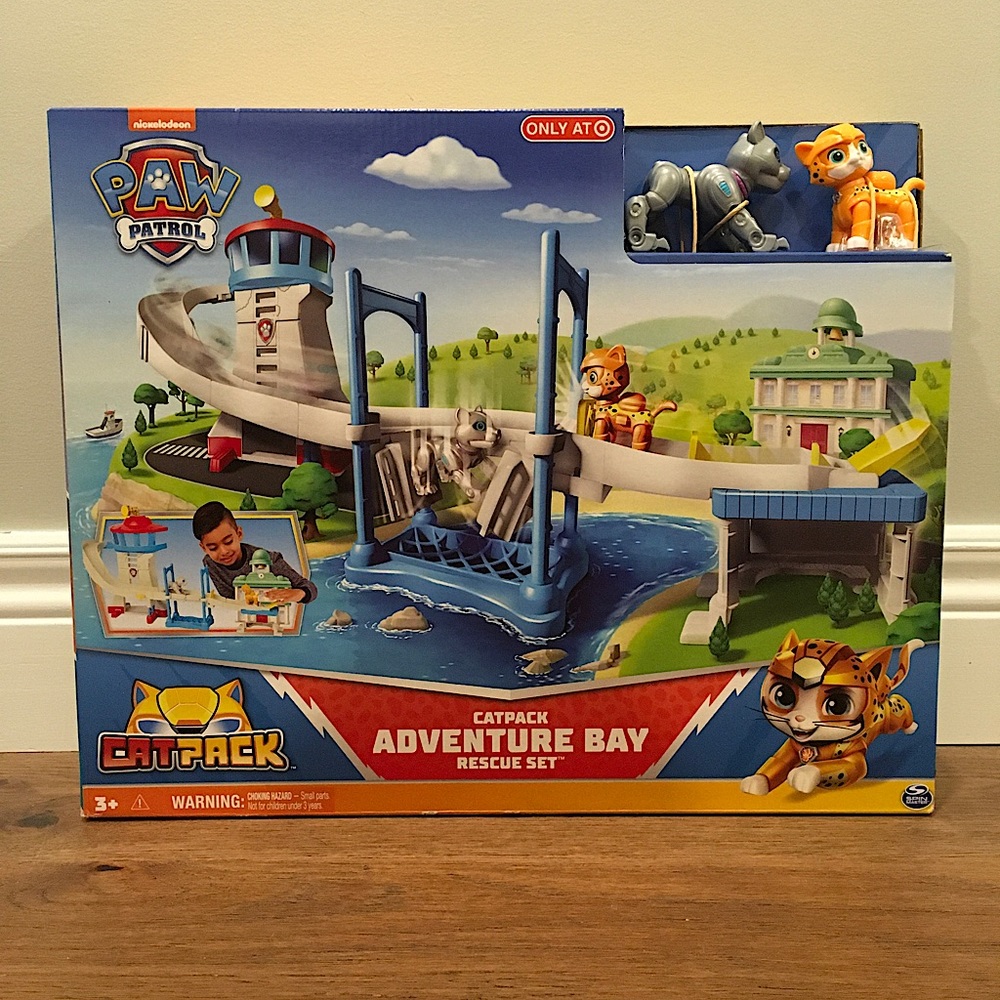 Paw Patrol Cat Pack Adventure Bay play set